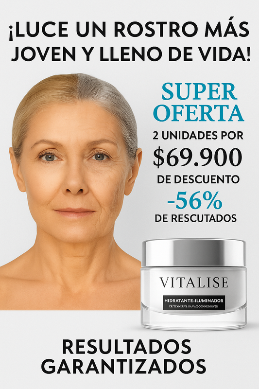 REVITALIZADOR FACIAL ORG+ ENVIO GRATIS